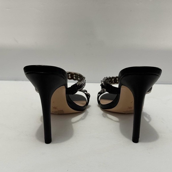 BCBGeneration Womens Jesta Chain Slip-On Open Toe Slide Shoes Size 7 M - Picture 5 of 10